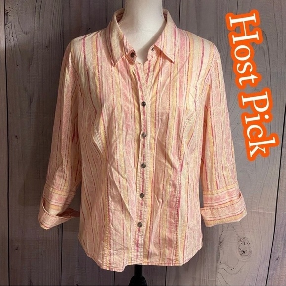 ✅Host Pick✅ Lane Bryant Button Down Shirt, 14/16 - Picture 1 of 9